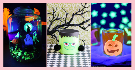 Glow In The Dark Halloween Crafts For Kids